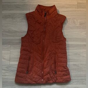 Bagatelle Burnt Orange Quilted Vest small
